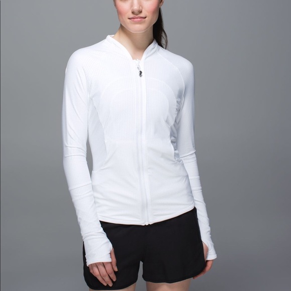 Lululemon Find Your Bliss Jacket White - Picture 2 of 16